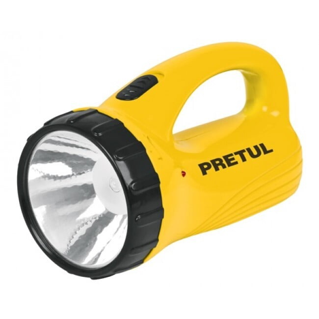 Linterna recargable de Led, 100 lúmenes, Pretul - LIRE-70P / 26075 Linterna recargable de Led, 100 lúmenes, Pretul - LIRE-70P / 26075