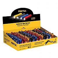 Llavero tipo linterna con LED, incluye pila LR44, 60 piezas - LINA-LL / 26003 Llavero tipo linterna con LED, incluye pila LR44, 60 piezas - LINA-LL / 26003