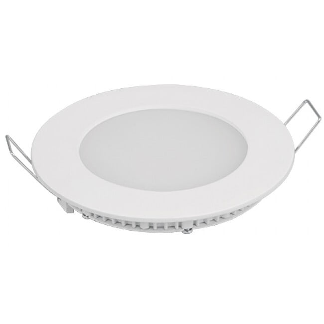 Luminario led slim de empotrar redondo, 6500K, 6W - EMP-200L / 48546 Luminario led slim de empotrar redondo, 6500K, 6W - EMP-200L / 48546
