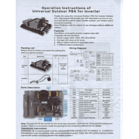 Modulo de Tarjeta de Condensador Universal - 17222000A59952 Modulo de Tarjeta de Condensador Universal - 17222000A59952