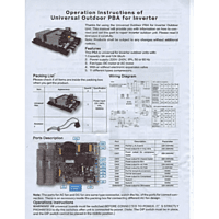 Modulo de Tarjeta de Condensador Universal - 17222000A59952