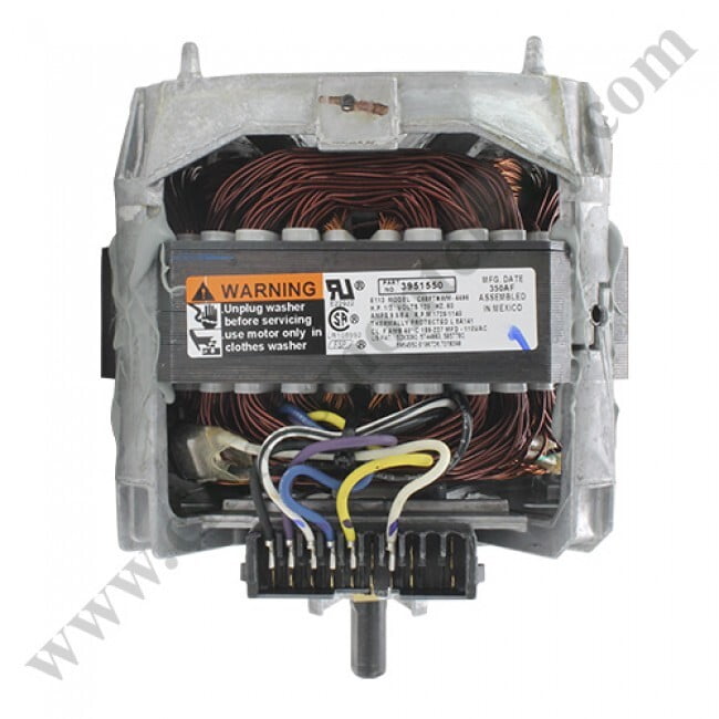 Motor Para Lavadora, 120V, 1/2Hp, 60Hz, Amps 9.5/8.4, Rpm 1725/1140 - 389248Skid Motor Para Lavadora, 120V, 1/2Hp, 60Hz, Amps 9.5/8.4, Rpm 1725/1140 - 389248Skid