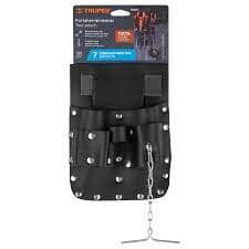 Porta herramientas de cuero con 7 compartimentos, Truper 11515 Porta herramientas de cuero con 7 compartimentos, Truper 11515