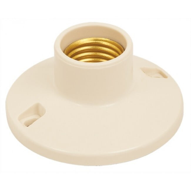 Portalámpara de baquelita, 3-1/2', Volteck - POPL-10 / 46519 Portalámpara de baquelita, 3-1/2', Volteck - POPL-10 / 46519