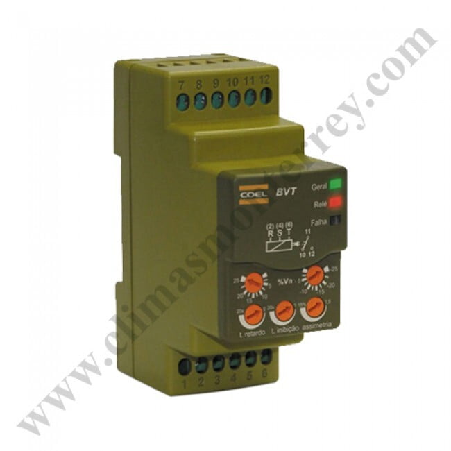 Protector De Fase Coel, 220 Vca, Falta, Secuencia, Minima Y Maxima, Asimetria, Rearme Automatico - Bvtd-P41113602 Protector De Fase Coel, 220 Vca, Falta, Secuencia, Minima Y Maxima, Asimetria, Rearme Automatico - Bvtd-P41113602