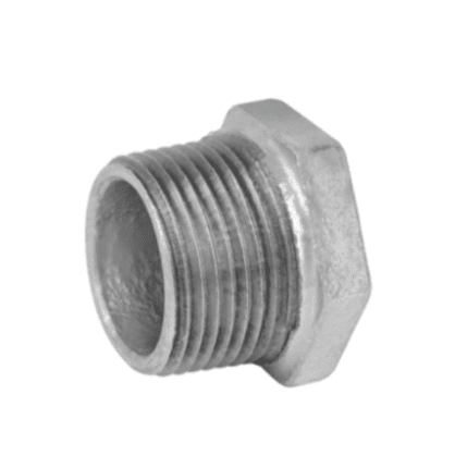 Reducción bushing, acero galvanizado, 1'x 3/4' - CG-233 / 47505 Reducción bushing, acero galvanizado, 1'x 3/4' - CG-233 / 47505