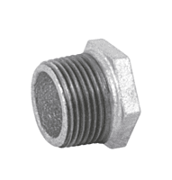 Reducción bushing, acero galvanizado, 1'x1/2' - CG-232 / 47504