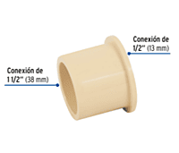 Reducción Bushing CPVC 1-1/2' x 1/2' - CPVC-237 / 48941