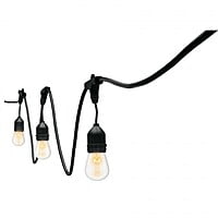 Serie de 12 luces incandescentes para exterior, 7.3 m - SL-7I / 49994 Serie de 12 luces incandescentes para exterior, 7.3 m - SL-7I / 49994