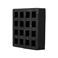 Tacon De Neopreno Grande 3 X 3 X 1/2 - Emtagde Tacon De Neopreno Grande 3 X 3 X 1/2 - Emtagde