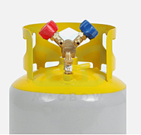Tanque Para Recuperadora De Gas 50 Lb/400Lbs. Con Val. Flotadora Yellow Jacket - 95013 Tanque Para Recuperadora De Gas 50 Lb/400Lbs. Con Val. Flotadora Yellow Jacket - 95013