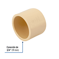 Tapón de CPVC, 3/4' - CPVC-362 / 45119