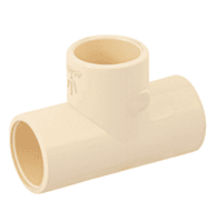 Tee sencilla de CPVC, 1/2' - CPVC-761 / 45069 Tee sencilla de CPVC, 1/2' - CPVC-761 / 45069