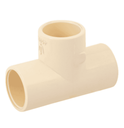 Tee sencilla de CPVC, 1/2' - CPVC-761 / 45069 Tee sencilla de CPVC, 1/2' - CPVC-761 / 45069