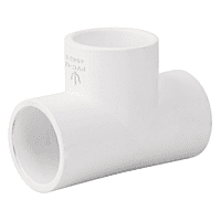 Tee sencilla de PVC, 2' - PVC-766 / 45534 Tee sencilla de PVC, 2' - PVC-766 / 45534