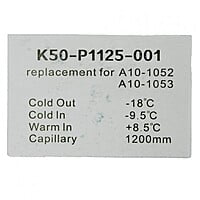 TERMOSTATO TIPO RANCO 1125 DOMESTICO - 887829 TERMOSTATO TIPO RANCO 1125 DOMESTICO - 887829