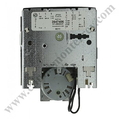 Timer Para Lavadora, 1/2Hp, 15-7.5A, 125-250Vac / 13-6.5A, 125-250Vac / 5-2.5A, 125-250Vac - 3947406