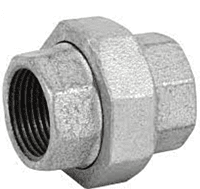 Tuerca unión, acero galvanizado, 1-1/4' - CG-974 / 48771 Tuerca unión, acero galvanizado, 1-1/4' - CG-974 / 48771
