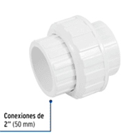 Tuerca unión lisa de PVC, 2' - PVC-976 / 45544 Tuerca unión lisa de PVC, 2' - PVC-976 / 45544