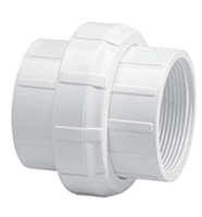 Tuerca unión lisa de PVC, 2' - PVC-976 / 45544 Tuerca unión lisa de PVC, 2' - PVC-976 / 45544
