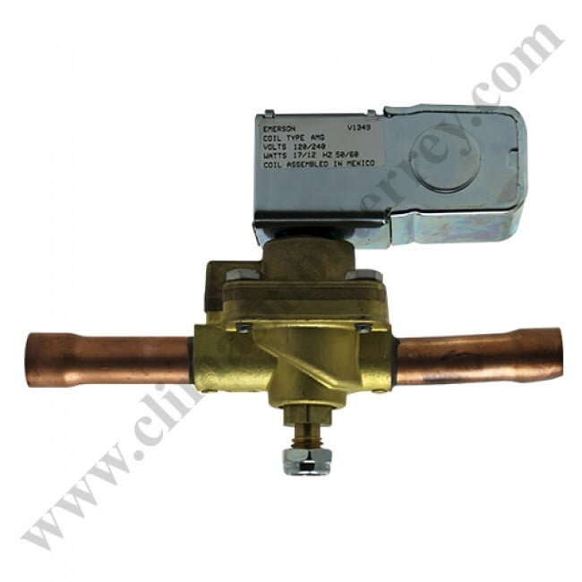 Valvula De Solenoide Emerson Serie 240Ra, Para 5/8, Conexion Soldable, Sin Operador Manual - 240Ra8T5T