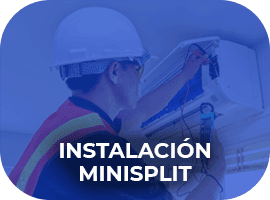 Instalación profesional de minisplit para un enfriamiento eficiente y seguro.