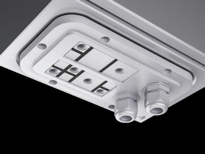 Placas de entrada de cables