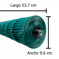 Turbina Evaporador Mirage Largo 53.7 cm Ancho 9.6 cm (Ext) - 10352398