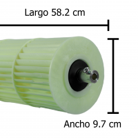 Turbina Para Minisplit Whirlpool Wa6065D, Largo 63 cm Ancho 9.1 cm, Opresor Interno - 1466014