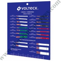 Exhbidor de Cables y Cordones, Volteck EXVK-CAB 18103