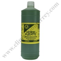 Desengrasante Biodegradable Verde Fuerte, Uso Industrial 1 Litro, Adesa Ad-Vf-07