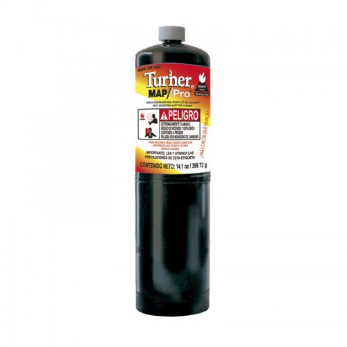 Tanque Color Negro,Etiqueta Negra Con Gas Clear Burn Cb-1000
