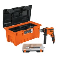 Rotomartillo 1/2' 650 W, caja para herramienta y organizador - COMBO-100 / 10884