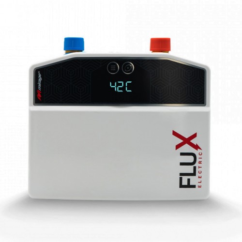 Boiler Eléctrico, eFlux, 3.5 KW, Tipo bajo tarja, compacto, 180° flip Blanco