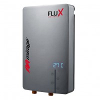 Calentador de Agua El茅ctrico, eFlux, 7.5 KW Montaje sobre muro, compacto, soft touch control, Silver- MBE081G