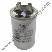 Capacitor 15 Mf 370 VAC  /- 10% - 9 - SE1537