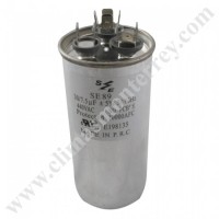 Capacitor Doble 30/7.5 Mf 440 Vac  /- 5%- SE89