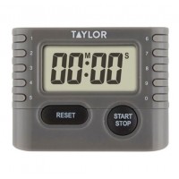 Cronómetro digital de 0.75.Rango 99 hrs 59 min, Taylor, 5829