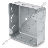 Caja 4x4' cuadrada, reforzada, Volteck - CCH-4X4C / 46321