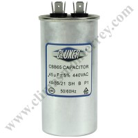 Capacitor de Trabajo, 45Mf, 440VAC -5%, 50/60Hz, Cluxer - CXC44045