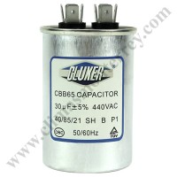 Capacitor de Trabajo, 30Mf, 440VAC  -5%, 50/60Hz, Cluxer - CXC44030