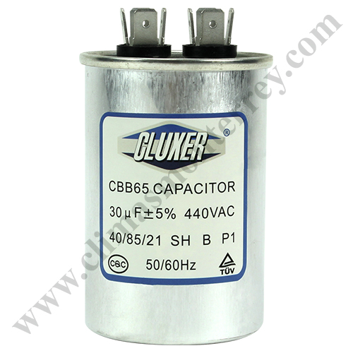 Capacitor De Trabajo, 30Mf, 440Vac  -5%, 50/60Hz / Cluxer - CXC44030