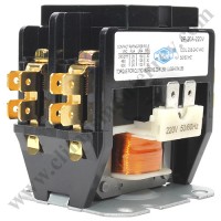 Contactor 2 Polos, 20 Amps, Bobina 208-240Vac, 50/60Hz, Cluxer - Cxc2P20A220