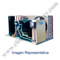 Unidad Condensadora de 110 HP. Compresor Tornillo Media Temp. 460/3/60-HSK8551-110-40P-MBTJ11000H6D