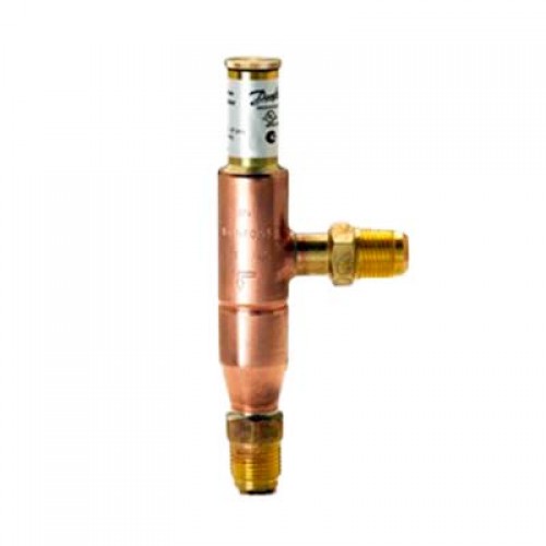 Válvula KVC 12 (Reguladora de Capacidad), Bypass de Gas Caliente, Conexión 1/2 Flare, Danfoss 034L0141