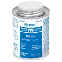 Cemento azul para PVC, hasta 12', bote 250 ml - PPVCA-250