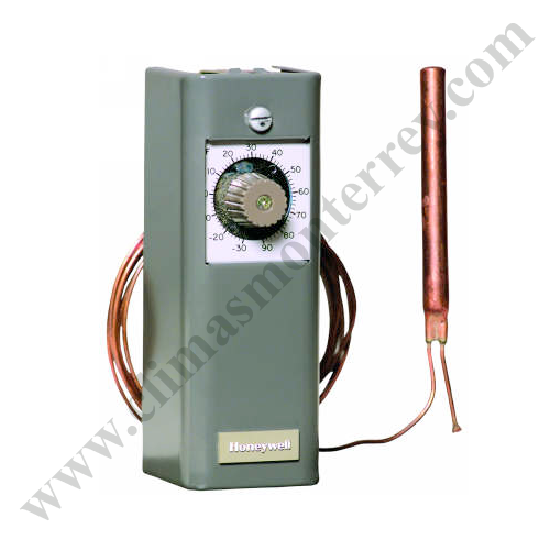 Control para Refrigeración -35 a +35 °C 1SPDT de 2.4 Mts Capilar, Honeywell T6031A1086