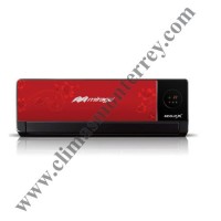 Minisplit Mirage Absolut X Rojo 1.5 Tonelada 220V Frío y Calor