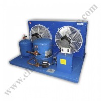 Unidades Condensadoras Danfoss, Semihermética con Flujo de Aire Vertical, Baja Temperatura, R-404A/R-507