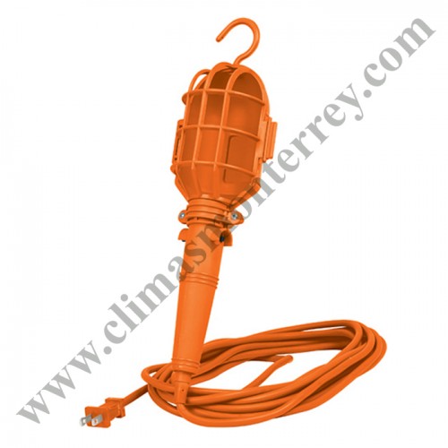 Lámpara de taller con canastilla plástica 7.5 m - LAT-8P / 47258